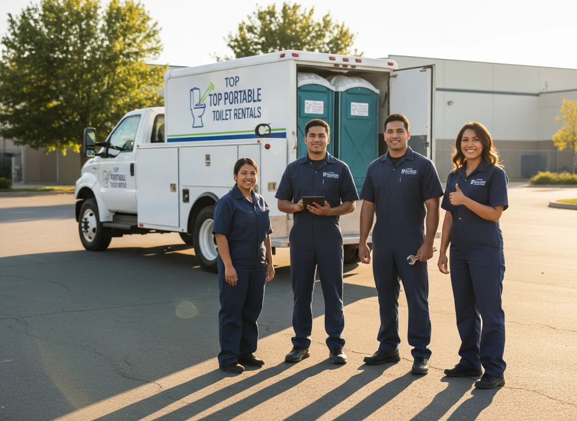 Short Term Porta Potty Rental company in Burnham, PA